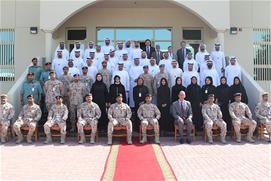 The 9th National Defense Course 2021-2022 Visits Fujairah Naval Base