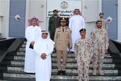 كلية الدفاع الوطني تستضيف وفد وزارة دفاع المملكة العربية السعودية