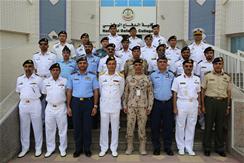 وفد كلية الأركان للقوات البحرية الباكستانية يزور كلية الدفاع الوطني