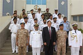 كلية الدفاع الوطني تستقبل وفد كلية القيادة والأركان البحرية الباكستانية