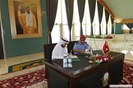 توقيع اتفاقية التعاون والتكامل الأكاديمي بين كلية الدفاع الوطني وجامعة الإمارات العربية المتحدة