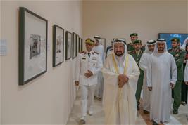 SHARJAH RULER RECEIVES STUDENTS OF 6TH NATIONAL DEFENCE COURSE