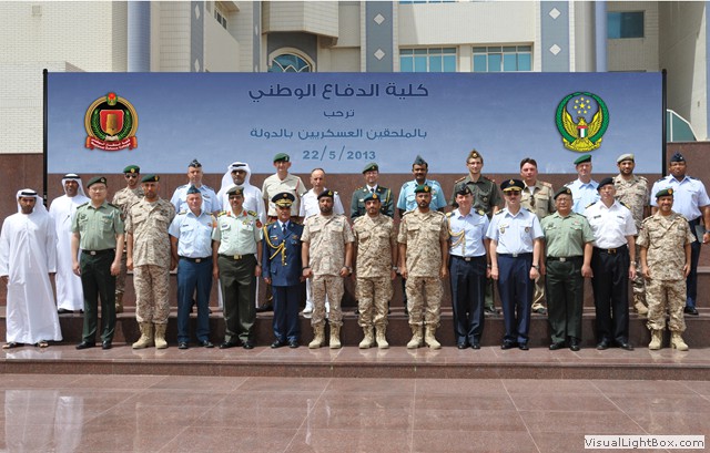 National Defense College Commandant Receives Foreign Military Attachés in the UAE