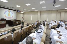 Commander of the UAE Presidential Guard Delivers  a Lecture at the National Defense College Entitled 