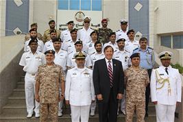 NDC Receives the Pakistani Naval Command and Staff College Delegation