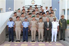 The Egyptian Command and Staff College Visits UAE NDC