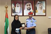 SheikhaLubnaAlQasimiReceivesaDelegationfromNationalDefenseCollege Image