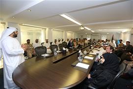 The National Defense College course 2 -2014/2015 visits Masdar