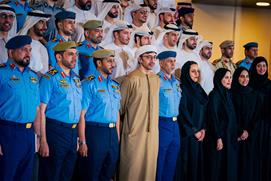Abdullah bin Zayed receives participants in 11th National Defence Course