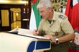 A Delegation from the Italian Center of Advanced Defense Studies (CASD) Visits the UAE National Defense College