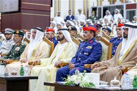 MOHAMMED BIN RASHID ATTENDS NATIONAL DEFENSE COLLEGE GRADUATION CEREMONY