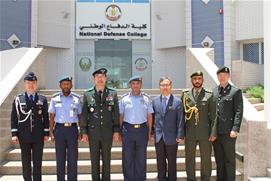 The Korean National Defense University President, Wi Sung Visits NDC