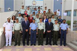 The Royal Jordanian  National Defense College Visits UAE NDC