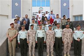 THE ROYAL JORDANIAN NATIONAL DEFENCE COLLEGE VISITS UAE NDC