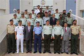 Royal Jordanian National Defense College Visits NDC