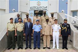 Senegalese Chief of Defense Staff visits NDC