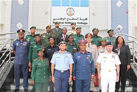 Delegation of the National Defence College of Tanzania Visits the National Defence College