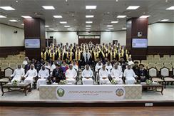 كلية الدفاع الوطني تنظم حفل تسليم شهادات الماجستير ودبلوم الدراسات العليا في الدراسات الاستراتيجية والأمنية لدورة الدفاع الوطني الحادية عشر2023-2024 