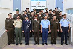 A delegation from Nasser Military Academy visits UAE NDC