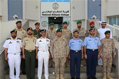 Commander of the GCC Unified Military Command visits the UAE NDC