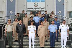 The Saudi Command and Staff College Delegation Visits the College