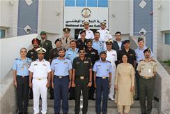 The National Defence College of India Visits UAE NDC