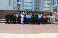 Delegation of the Sudan Higher Military Academy Visits NDC