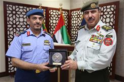 The Jordanian Assistant Chief of Training Staff Visits UAE NDC