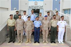 A delegation from the Saudi National Defence University visits UAE NDC