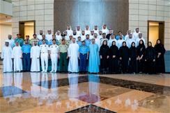 Abdullah bin Zayed receives delegation from National Defence College