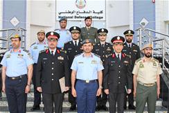 كلية الدفاع الوطني تستضيف وفد وزارة الحرس الوطني السعودي