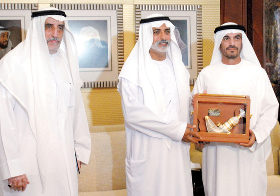 Nahyan bin Mubarak Meets the NDC Delegation