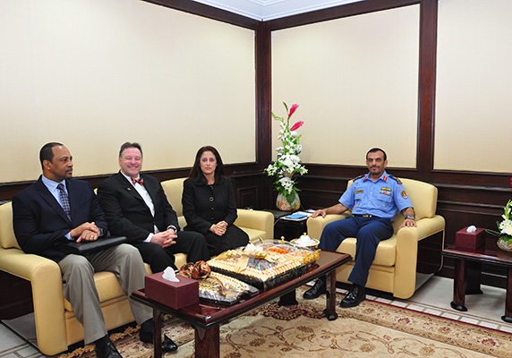 Delegation from Near and South Asia Centre for Strategic Studies (NESA) Visits National Defense College