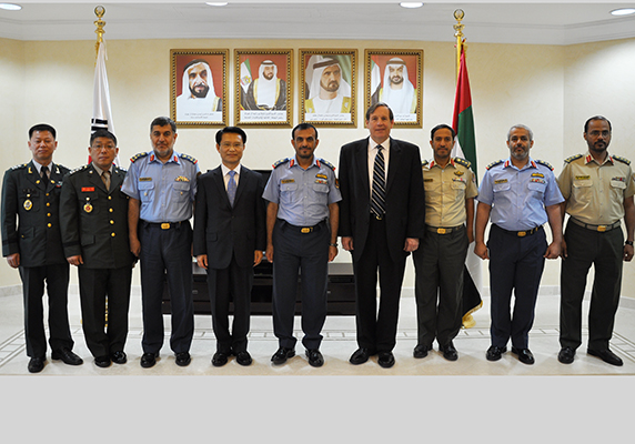 South Korea Delegation Visits National Defense College