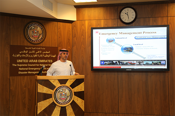 Delegation from the National Defense College Visits  National Crisis and Emergency Management Authority (NCEMA)