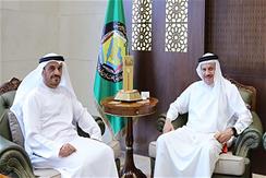 Al Zayani receives NDC Commandant