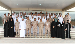 NDC Course 2015-2016 Visits the Land Forces