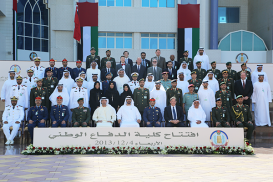 Mohamed bin Zayed opens National Defence College