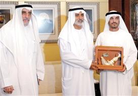 Nahyan bin Mubarak Meets the NDC Delegation