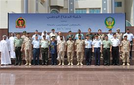 National Defense College Commandant Receives Foreign Military Attachés in the UAE