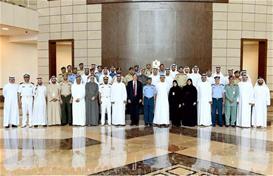 Abdullah bin Zayed Receives National Defense College Delegation
