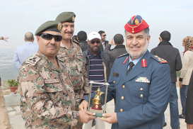 A visit of the UAE NDC Course No.1 to the Jordanian Northern Military Command
