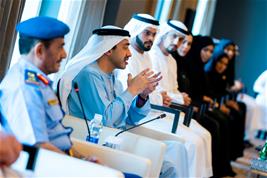 Abdullah bin Zayed receives delegation from National Defense College